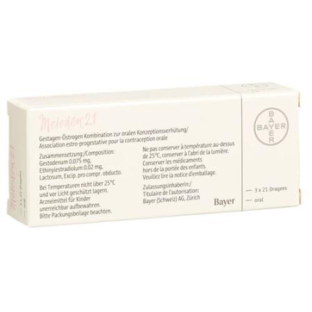 Meloden 21 Drag 3 x 21 pcs - PrimeCare Global