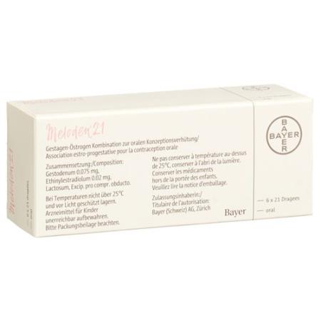 Meloden 21 Drag 6 x 21 pcs - PrimeCare Global