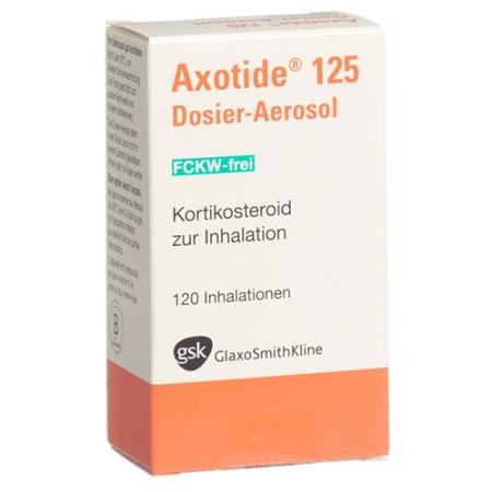 Axotide dosing aerosols 125 mcg CFC-free 120 doses - PrimeCare Global