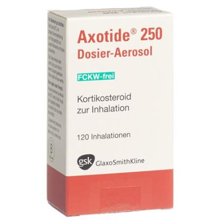 Axotide dosing aerosols 250 mcg CFC-free 120 doses - PrimeCare Global