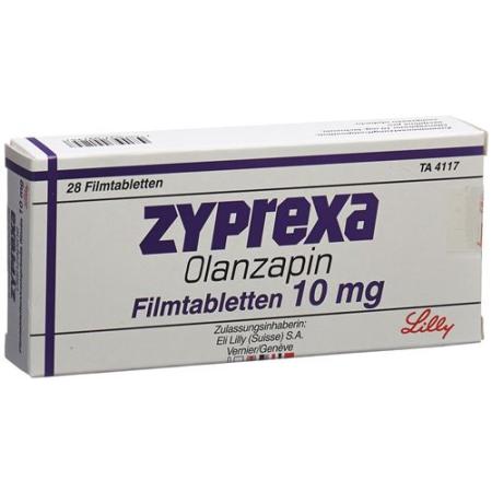 Zyprexa Filmtablet 10 mg 28 pcs - PrimeCare Global