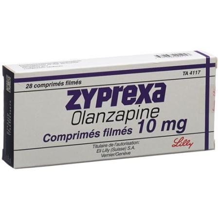 Zyprexa Filmtablet 10 mg 28 pcs - PrimeCare Global