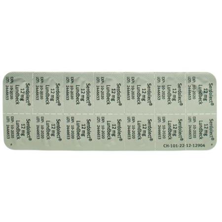 Serdolect Filmtablet 12 mg 98 pcs - PrimeCare Global