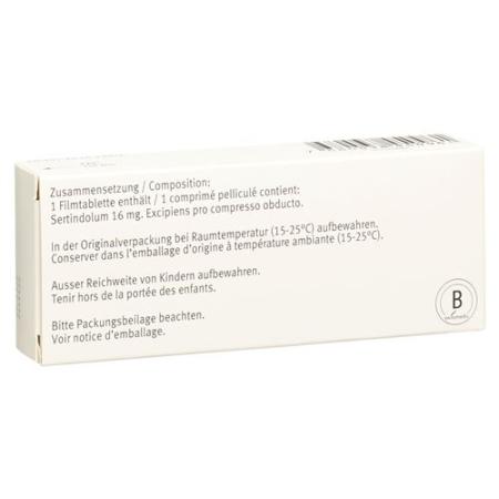 Serdolect Filmtablet 16 mg 28 pcs - PrimeCare Global