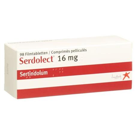 Serdolect Filmtablet 16 mg 98 pcs - PrimeCare Global
