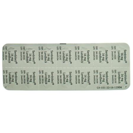 Serdolect Filmtablet 16 mg 98 pcs - PrimeCare Global