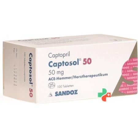 Captosol 50 mg 100 tablets - PrimeCare Global