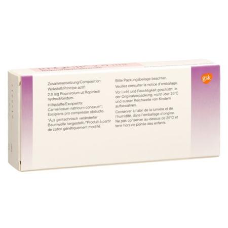 Requip Filmtablet 2 mg 84 pcs - PrimeCare Global