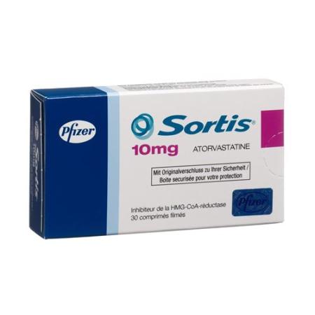 Sortis Filmtablet 10 mg 30 pcs - PrimeCare Global