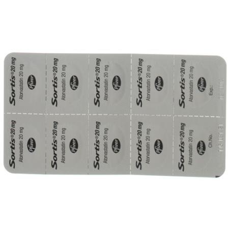 Sortis Filmtablet 20 mg 30 pcs - PrimeCare Global