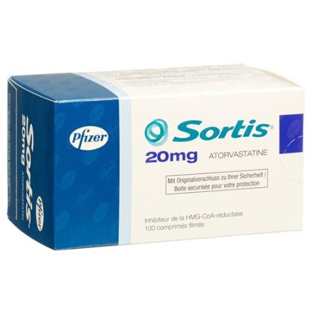 Sortis Filmtablet 20 mg 100 pcs - PrimeCare Global