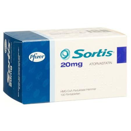 Sortis Filmtablet 20 mg 100 pcs - PrimeCare Global