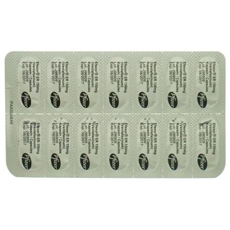 Efexor ER Kaps 150 mg with extended release 28 pcs - PrimeCare Global