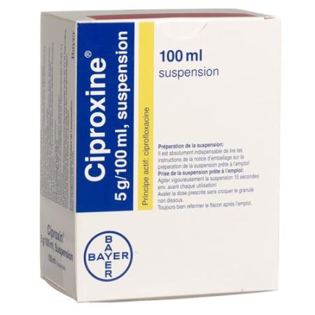 Ciproxin Susp 5g/100ml Bottle 100ml - PrimeCare Global