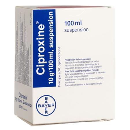 Ciproxin Susp 10g/100ml Bottle 100ml - PrimeCare Global