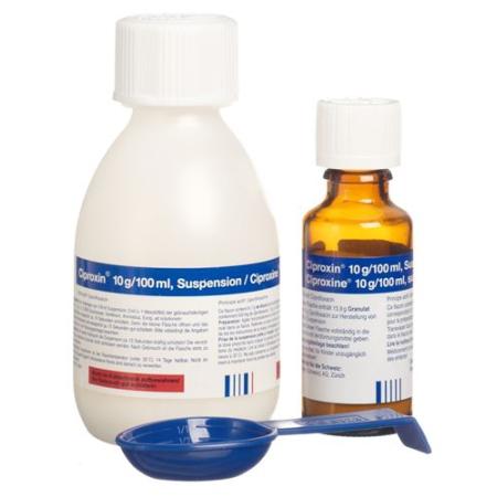Ciproxin Susp 10g/100ml Bottle 100ml - PrimeCare Global