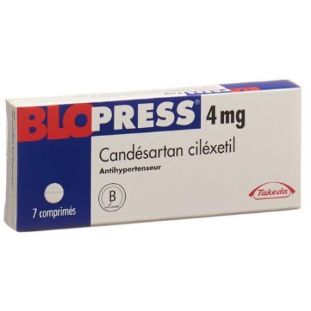 Blopress Tabl 4 mg 7 pcs - PrimeCare Global
