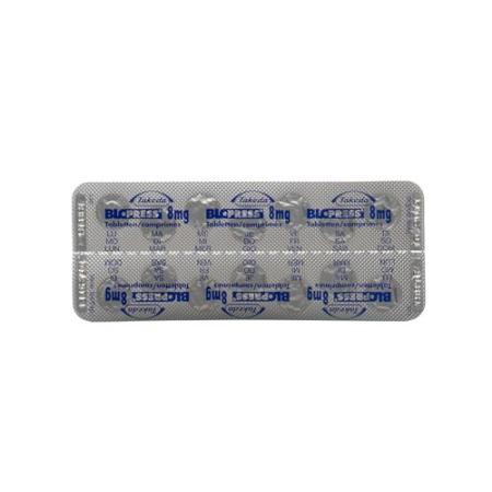 Blopress Tabl 8 mg 28 pcs - PrimeCare Global