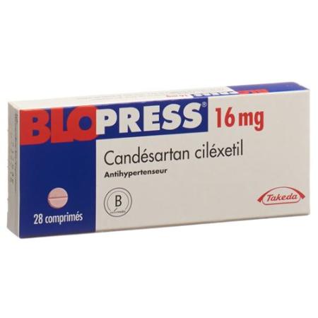Blopress Tabl 16 mg 98 pcs - PrimeCare Global