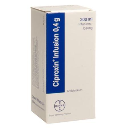 Ciproxin Inf L&ouml;s 0.4 g bottle 200 ml - PrimeCare Global