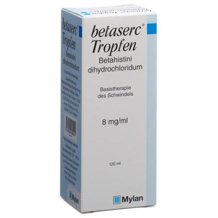 Betaserc drops 8 mg/ml bottle 120 ml - PrimeCare Global