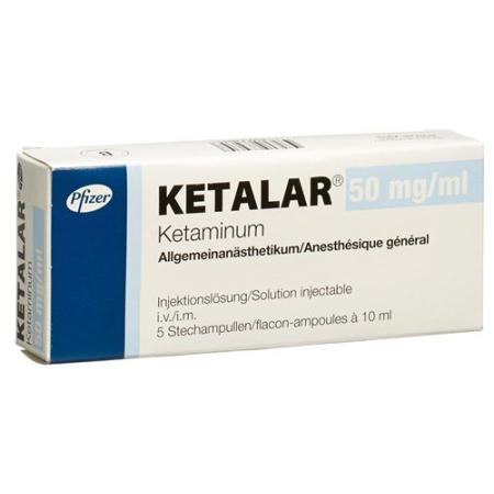 Ketalar Inj sol 500mg/10ml 25 vials 10ml - PrimeCare Global