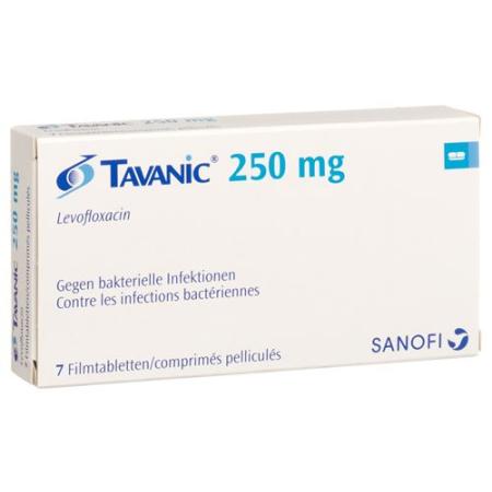 Tavanic Tabl 250 mg 7 pcs - PrimeCare Global