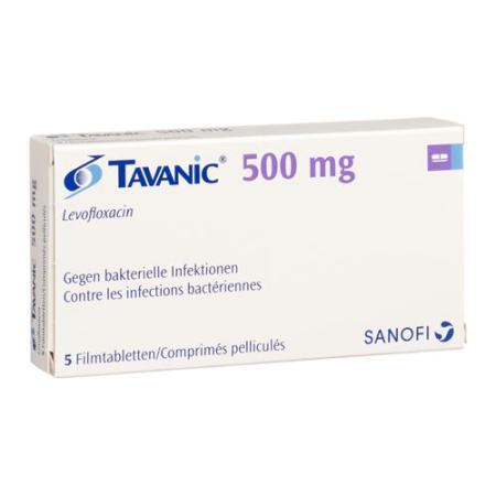 Tavanic Tabl 500 mg 5 pcs - PrimeCare Global