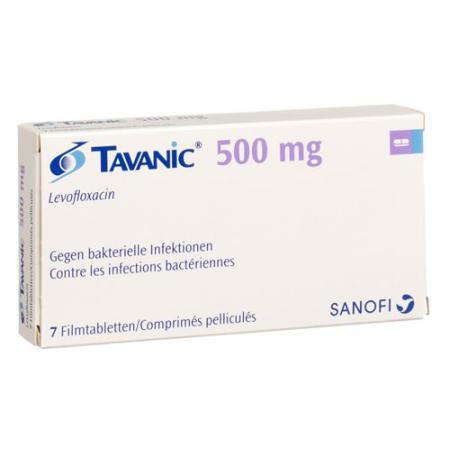 Tavanic Tabl 500 mg 7 pcs - PrimeCare Global