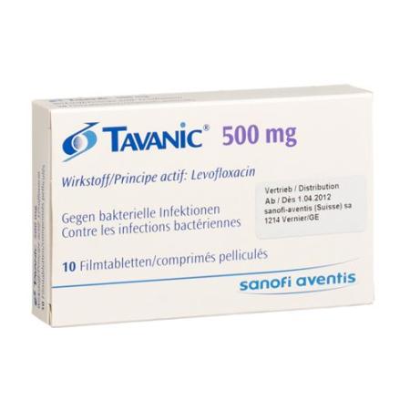 Tavanic Tabl 500 mg 10 pcs - PrimeCare Global
