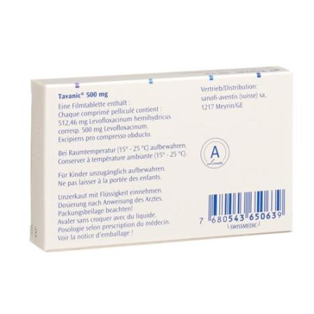 Tavanic Tabl 500 mg 10 pcs - PrimeCare Global