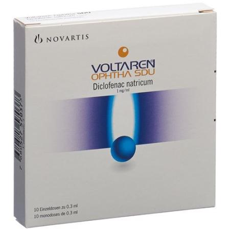 Voltaren Sdu 0.3 ml x 10 Augentropfen  - PrimeCare Global