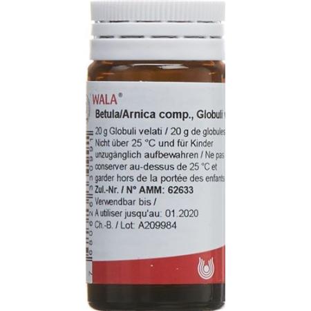 Wala Betula/Arnica comp. Glob bottle 20 g - PrimeCare Global