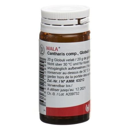 Wala Cantharis comp. Glob bottle 20 g - PrimeCare Global