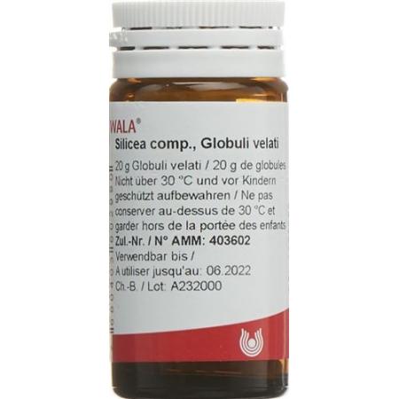 Wala Silicea comp. Glob bottle 20 g - PrimeCare Global