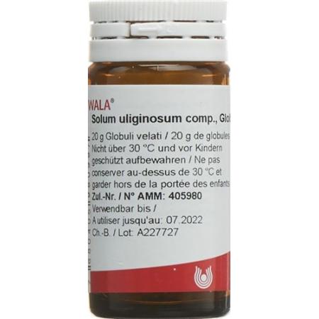 Wala Solum uliginosum comp. Glob bottle 20 g - PrimeCare Global