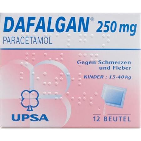 Dafalgan Plv 250 mg Child Btl 12 pcs - PrimeCare Global