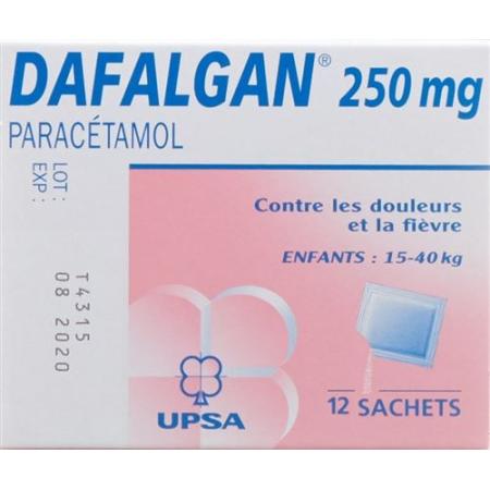 Dafalgan Plv 250 mg Child Btl 12 pcs - PrimeCare Global