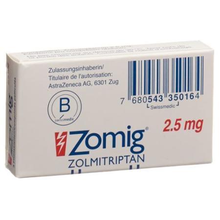 Zomig Filmtablet 2.5 mg 3 pcs - PrimeCare Global