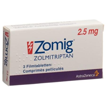 Zomig Filmtablet 2.5 mg 6 pcs - PrimeCare Global