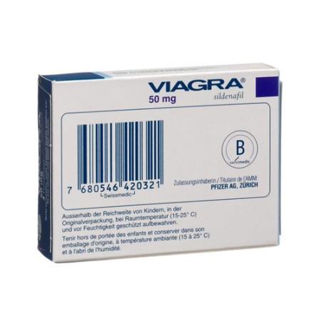 Viagra Filmtablet 50 mg 4 pcs - PrimeCare Global