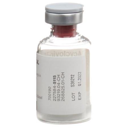 Acyclovir-Mepha i.v. Dry Sub 250 mg Penetration 5 pcs - PrimeCare Global