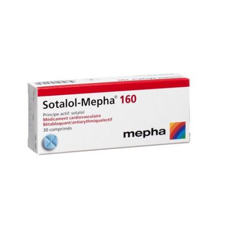 Sotalol-Mepha Tabl 160 mg 30 pcs - PrimeCare Global