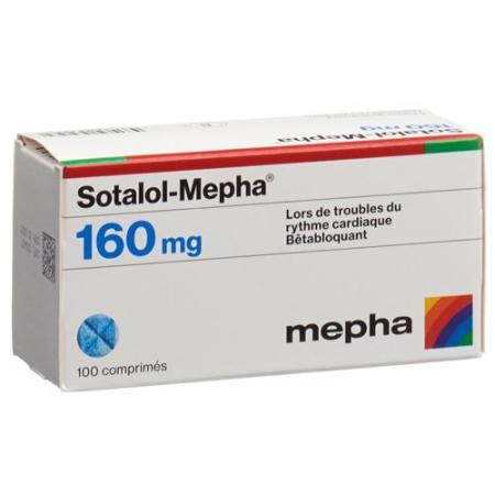Sotalol-Mepha Tabl 160 mg 100 pcs - PrimeCare Global