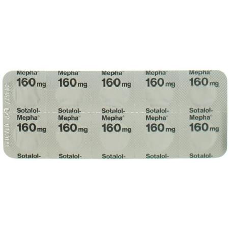 Sotalol-Mepha Tabl 160 mg 100 pcs - PrimeCare Global