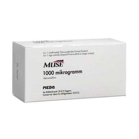 Muse Urethral Rod 1000 mcg 6 pcs - PrimeCare Global
