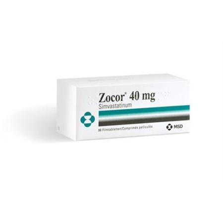 Zocor Filmtablet 40 mg 98 pcs - PrimeCare Global