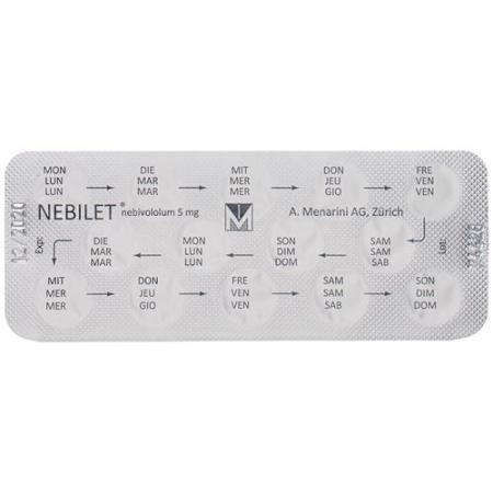 Nebilet Tabl 5 mg 28 pcs - PrimeCare Global