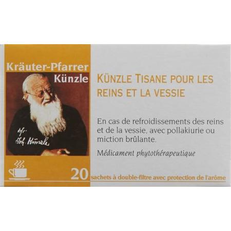Kuenzle Nieren Blasen Tee 20 Beutel - PrimeCare Global