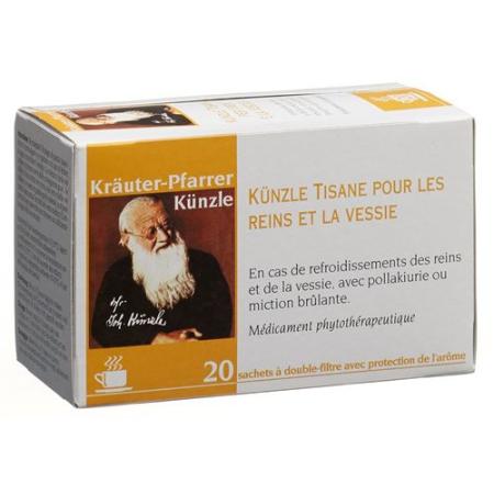 Kuenzle Nieren Blasen Tee 20 Beutel - PrimeCare Global